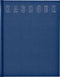 Kasboek 165x210mm 96blz 2 Kolommen Blauw