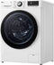 LG F4WR7012 - Wasmachine - 11 kg - 1350 tpm - TurboWash™ 39 - AI DD™ - Steam - Wit met zwarte deur