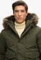 Superdry Everest Bomber - Heren Jas - Afneembare capuchon - Maat XL
