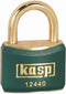 Kasp K12440GREA1 Hangslot 40 mm Gelijksluitend Goud-geel Sleutelslot