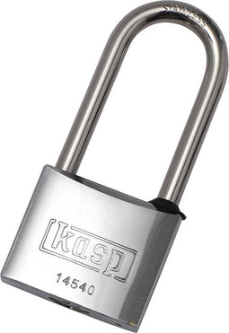 Kasp K14540L50D Hangslot 40 mm Verschillend sluitend RVS Sleutelslot