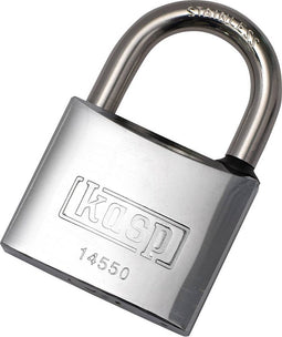 Kasp K14550D Hangslot 50 mm Verschillend sluitend RVS Sleutelslot