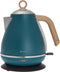 Kassel 93222 - Retro Waterkoker - 1,7L - RVS - Blauw