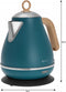 Kassel 93222 - Retro Waterkoker - 1,7L - RVS - Blauw