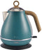 Kassel 93222 - Retro Waterkoker - 1,7L - RVS - Blauw