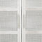 Kast Alexandra House Living Zilverkleurig white wedding Bamboe Hout MDF 37 x 101 x 80 cm