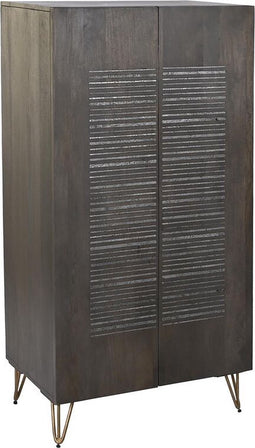 Kast DKD Home Decor Bruin Metaal Mangohout 70 x 45 x 142 cm