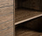 Kast Eikenhout - Deels Dichte Kast - 4 Planken - 122x45x132cm