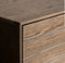 Kast Eikenhout - Deels Dichte Kast - 4 Planken - 122x45x132cm