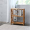 Kast Eikenhout Naturel - 3 Planken - 70cm - Kast X-Plank - Giga Living