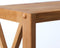 Kast Eikenhout Naturel - 4 Planken - 70cm - Kast X-Plank - Giga Living