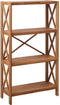 Kast Eikenhout Naturel - 4 Planken - 70cm - Kast X-Plank - Giga Living