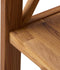 Kast Eikenhout Naturel - 5 Planken - 70cm - Kast X-Plank - Giga Living