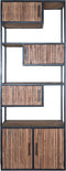 Kast Loek 210 x 80 cm - Bruin Mangohout