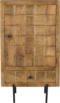 Kast mangohout - Kabinet kast - Houten kast 100cm