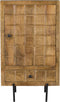 Kast mangohout - Kabinet kast - Houten kast 100cm