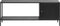 Kast Metaal Zwart - 120cm - 1 Plank - 1-Deurs - Kast Malibu - Giga Living