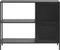 Kast Metaal Zwart - 2 Planken - 2-Deurs - 100cm - Kast Malibu - Giga Living