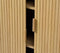 Kast Naturel Eikenhout - 2 Planken - 90x40x113cm - Gewicht 38kg
