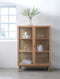 Kast Naturel Eikenhout - 2 Planken - Gewicht 46kg - 100x40x140cm