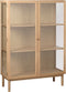 Kast Naturel Eikenhout - 2 Planken - Gewicht 46kg - 100x40x140cm