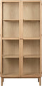 Kast Naturel Eikenhout - 3 Planken - Gewicht 57kg - 90x40x190cm