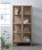 Kast Naturel Eikenhout - 3 Planken - Gewicht 57kg - 90x40x190cm