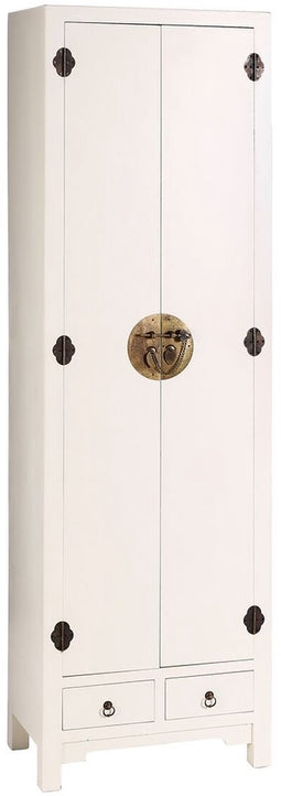 Kast ORIENTE Wit Hout Ijzer DMF 55 x 33 x 185 cm