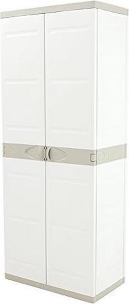 Kast Plastiken Titanium Plastic Hars (176 X 70 X 45 Cm)