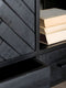Kast Raya Visgraat - Zwart Mangohout - 180 x 120 cm