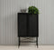 Kast Zwart - Melamine - 80x40x135cm - Kast Pensacola - Giga Living