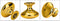 Kastknoppen | Meubelknoppen GOUD inclusief bevestigingsbout | 3cm | Gouden Meubelhandvat | Landelijke greep | Kastknop | Meubelknop | Hand Grepen | Knop Robuust | Deurgreep Staal | Metaal | Strak Meubelbeslag | schuifdeur | Handvat | Greep |