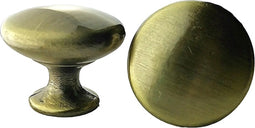 Kastknoppen | Meubelknoppen Mat GOUD inclusief bevestigingsbout | 3cm | Gouden Meubelhandvat | Landelijke greep | Kastknop | Industriële Meubelknop | Hand Grepen | Knop Robuust | Deurgreep Staal | Metaal | Strak | schuifdeur | Handvat | Greep |