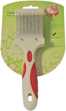 Kat.borstel flexibele slicker small