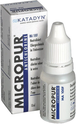 Katadyn Micropur Antichloor 100f Zuivering Vloeistof 10ml Transparant