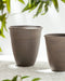 KATALIMA - Bloempot set van 2 - Bruin - 50 cm - Stenenmix