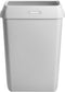 Katrin afvalbak met deksel 50L - wit - 2 stuks