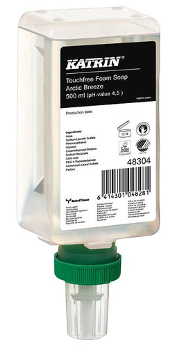 Katrin - Handzeep 48304 Touchfree Foam Arctic Breeze 500ml | 12 stuks