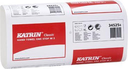 Katrin One Stop intergevouwen handdoekjes M 2-laags - wit