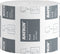 Katrin - Plus toiletpapier voor dispensers | 2-laags | 800 vellen | pak van 36 rollen