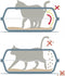 Kattenbak Georplast Sonic (56 x 40 x 24 cm) Kattenbak - 2 in 1 -