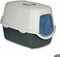 Kattenbak Stefanplast Antraciet Lichtgrijs Plastic 56,5 x 39,5 x 39 cm (20 Stuks)