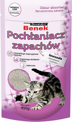 Kattenbakvulling Certech Lavendel Verwijdering van geurtjes
