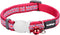 Kattenhalsband Red Dingo Union Jack 20-32 Cm Rood