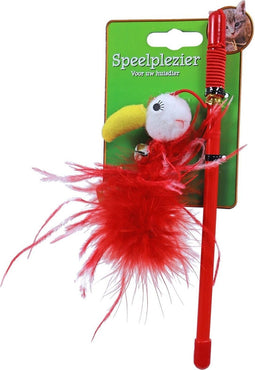 Kattenhengel featherbird rood