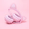 Kattenoortjes kinderkoptelefoon - Draadloze Bluetooth hoofdtelefoon - led kattenoortjes - roze