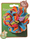 Kattenspeelgoed fleece pompoen multicolor