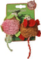 Kattenspeelgoed kaart a 2 pluche muis multicolor