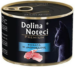 Kattenvoer Dolina Noteci Premium Kip Kalfsvlees Lam Varken 185 g