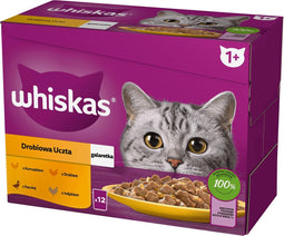 Kattenvoer Whiskas Kip Pauw Eend Vogels 12 x 85 g